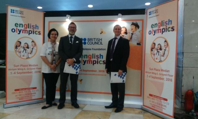 British Council Indonesia Gelar Olimpiade Berbahasa Inggris di Sun Plaza Medan