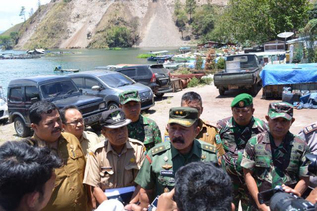 Aster Kasad Tinjau Pelaksanaan TMMD ke-97 di Haranggaol