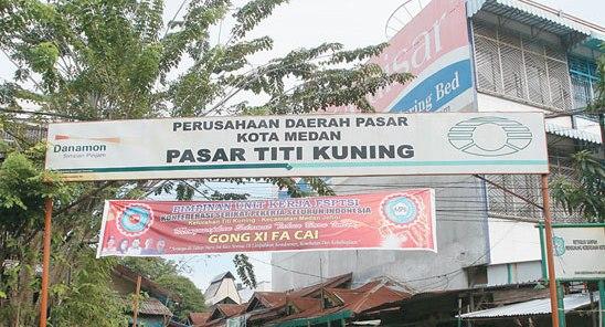 Pertengahan September Ini, Pedagang Pasar Titi Kuning Akan Dipindahkan