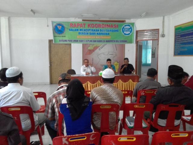 Kecamatan Labuhan Deli Gelar Rapat Koordinasi dengan BNNK