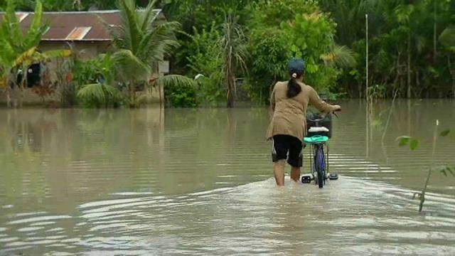 Hujan Semalaman Puluhan Rumah Di Langkat Terendam Banjir