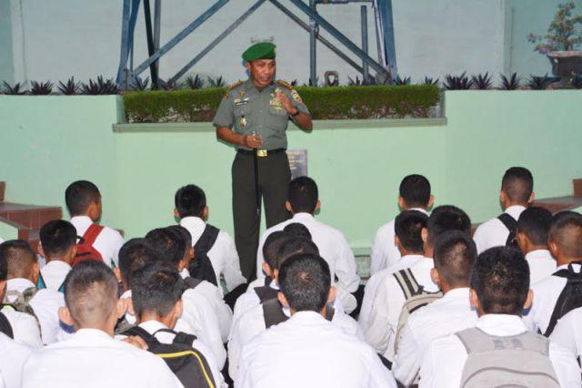 Danrem 022/Pantai Timur Beri Arahan Kepada Calon Prajurit