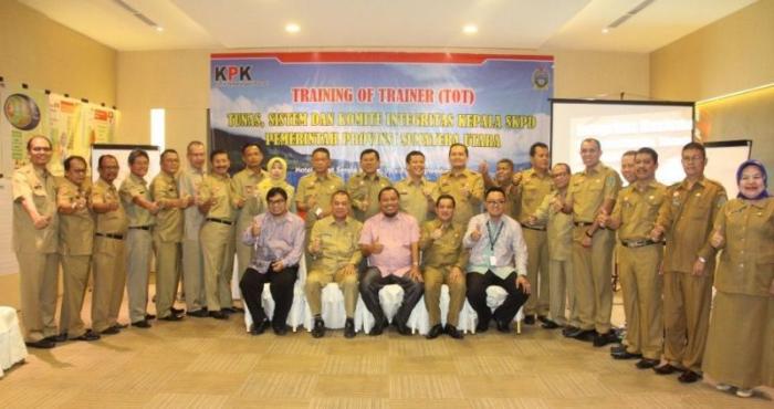 Cegah Korupsi, KPK Latih Kepala SKPD dan Pimpinan DPRD Sumut