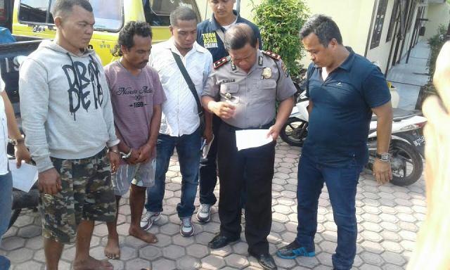 Polsek Binjai Utara Ringkus Komplotan Pencuri Mobil 