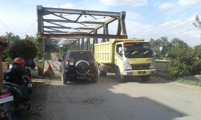 Dinas PU Binjai Nyatakan Perbaikan Jembatan Payaroba Terealisasi Akhir September 