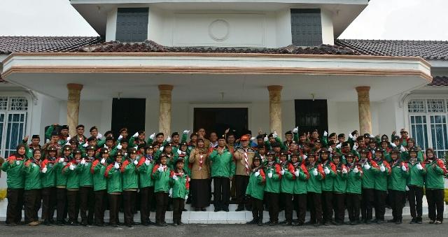 87 Orang Kontingen Pramuka Deli Serdang Ikuti 5th Asean Scout Jambore di Malaysia