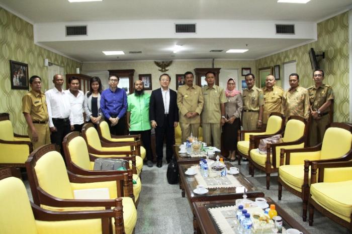 Investor Malaysia Minat Bangun Islamic Center di Sumut