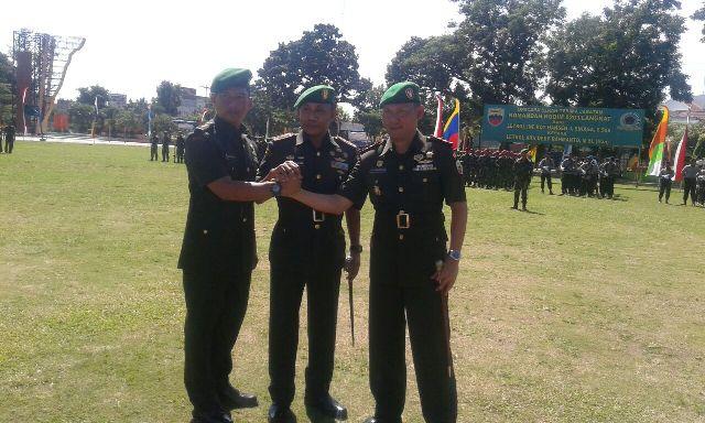 Serah Terima Jabatan Dandim 0203/Langkat dari Kolonel Inf Gabriel kepada  Letkol Inf Dedy Rahmanto