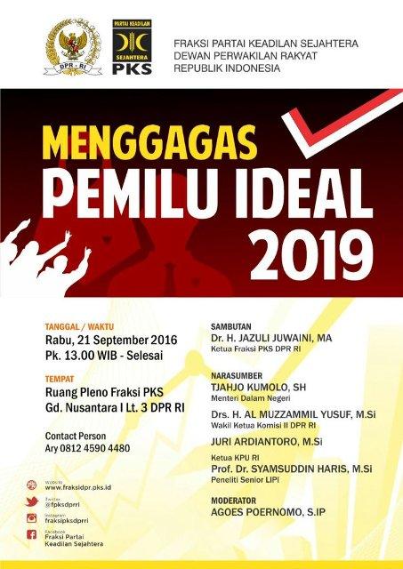 Fraksi PKS Ingin Pemilu yang Lebih Baik