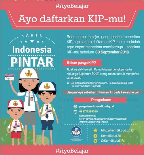 Kemendikbud Perpanjang Pendaftaran Kartu Indonesia Pintar Hingga 30 September
