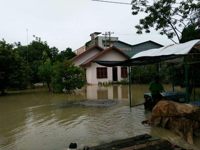 Deli Serdang Dilanda Banjir dan Angin Puting Beliung