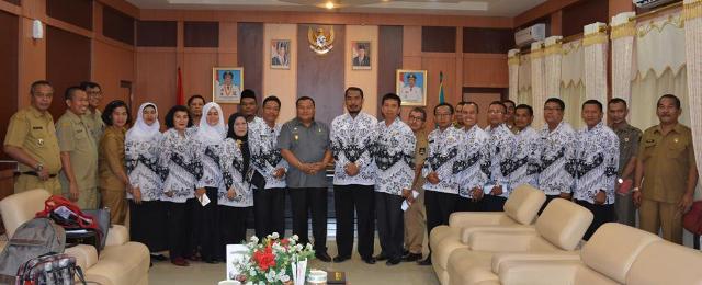 PGRI Kota Sibolga Lakukan Audiensi ke Walikota 