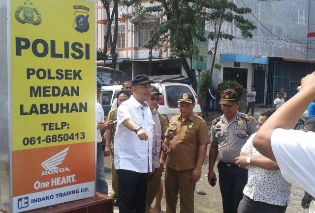 Walikota Medan Minta Dinas Bina Marga Segera Atasi Banjir Rob di Medan Labuhan