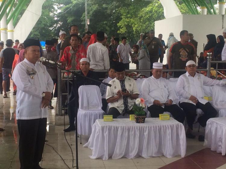 Plh Walikota Tanjungbalai Sambut 87 Jamaah Haji Asal Kota Tanjungbalai