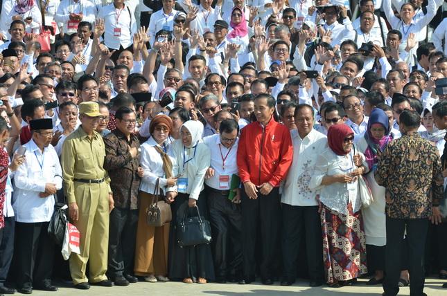 Presiden Jokowi Sebut Ada Infiltrasi Ideologi Yang Ingin Gantikan Pancasila