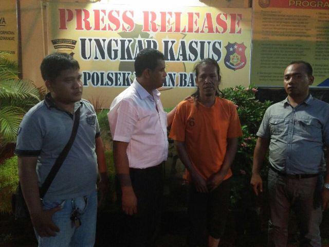 Mencuri di Gedung Eks Macan Yohan, Si Gondrong Warga Medan Marelan Ditangkap Polisi