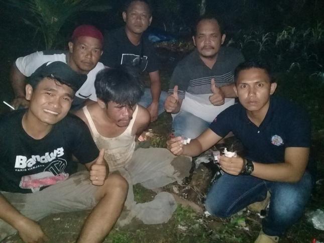 Galepok Ditangkap Usai Transaksi Narkoba di Gubuk