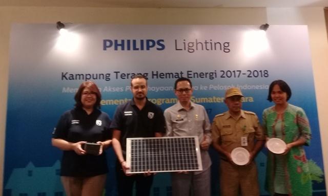Program KTHE Philips Lighting Terangi Enam Desa Tanpa Aliran Listrik di Sumatera Utara