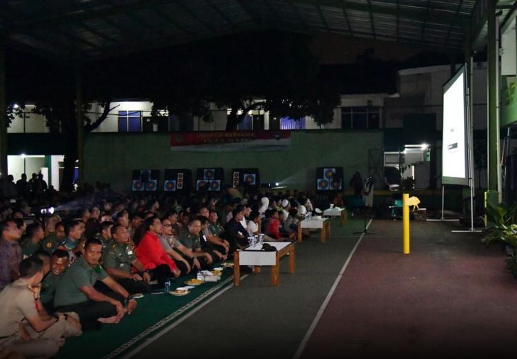 Presiden Jokowi Nonton Bareng Film G30S/PKI di Makorem Bogor