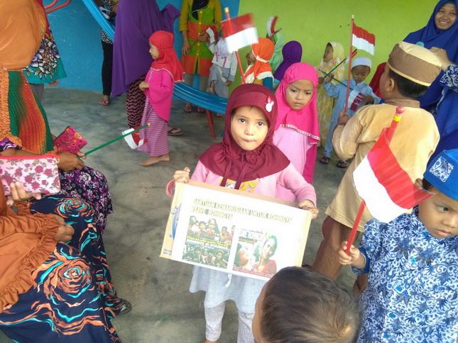 Murid TK Galang Dana untuk Rohingya 