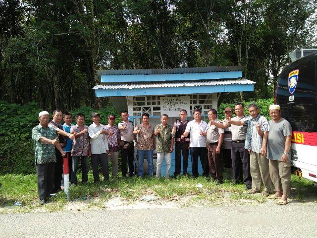 Persempit Gangguan Kamtibmas, Sat Binmas Polres Simalungun Cek Pos Kamling 