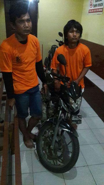 Curi Motor Mahasiswa di Jalan Sempurna, Siregar dan Yoggi Diringkus Polisi