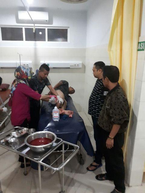 Berusaha Melarikan Diri, Kurir 500 Gram Sabu Ditembak Polisi di Jalan Setia Budi Medan