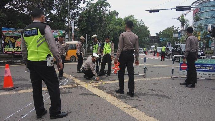  Kecelakaan di Jalan Diponegoro, Ditemukan 3 Botol Miras di Dalam Mobil