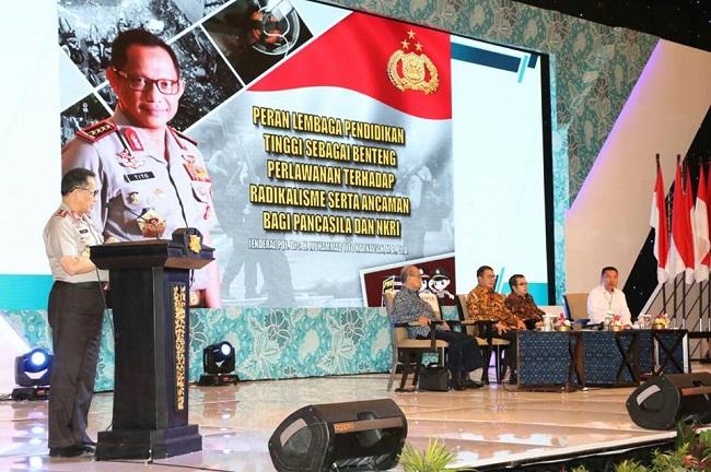 Kapolri Harap Perguruan Tinggi Dapat Bantu Polisi dalam Upaya Deradikalisasi