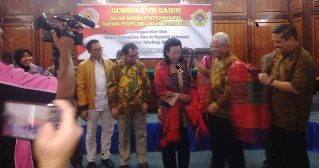 Cari Masukan, Komite II DPD RI Gelar Seminar Uji Sahih RUU Tentang Penyelenggaraan Kegeologian