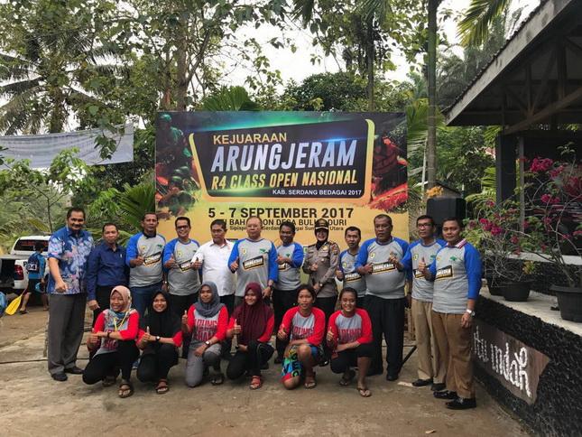 Kapolres Tebingtinggi Hadiri Pembukaan Kejuaraan Arung Jeram