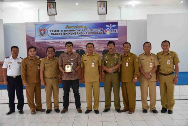Dinas Kominfo Humbahas Gelar Bimtek LPSE