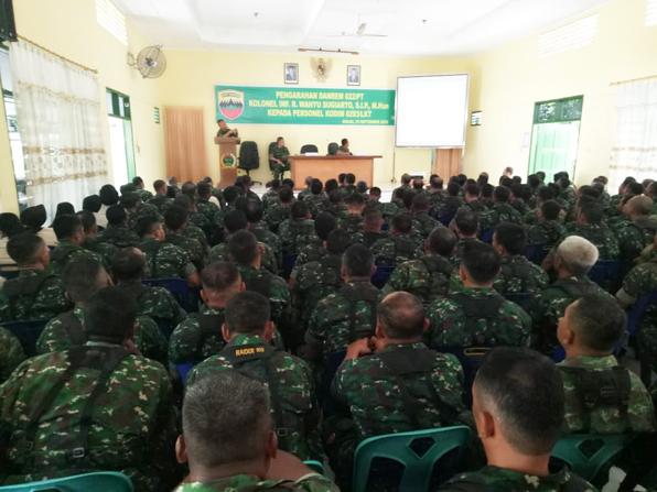 Laksanakan Serbuan Teritorial, Danrem 022/PT Kunker ke Kodim 0203/Langkat 