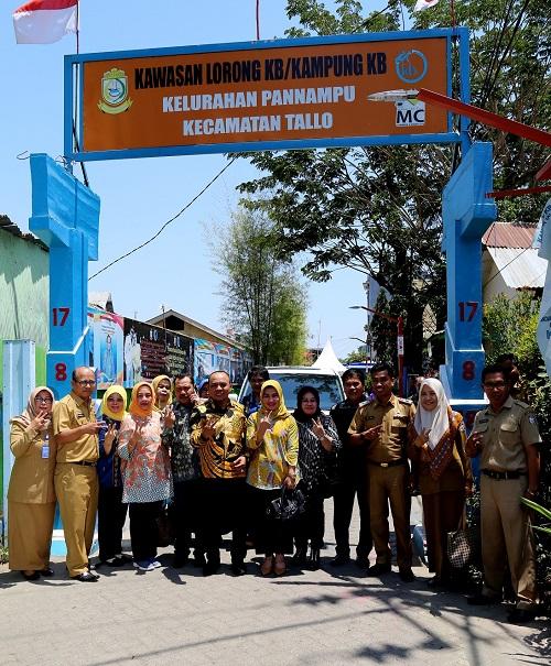 Plt. Bupati Labuhanbatu Kunjungi Lorong KB Pannampu di Kota Makassar