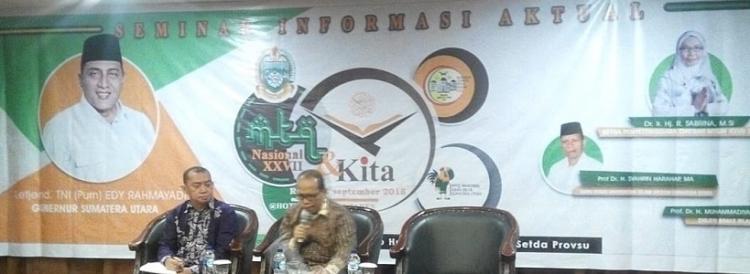 Foto Wagubsu Tak Ada di Spanduk Seminar MTQN, Ini Jawaban Kabiro Humas dan Keprotokolan Setdaprovsu 