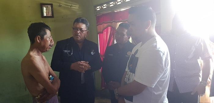 Amran, Warga Deli Serdang Pengidap Tumor Wajah Jalani Proses Pengobatan