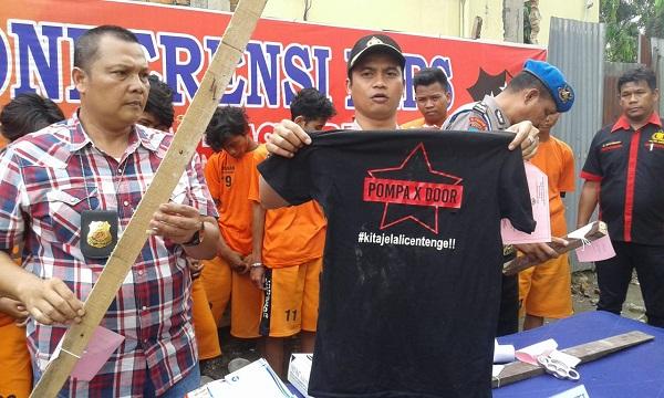 Mantap, Sembilan Pelaku Begal Sadis Diringkus Polsek Sunggal di Jalan Setia Budi Medan