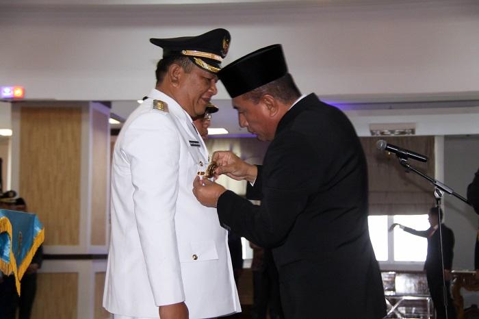 Gubsu Edy Rahmayadi Lantik Walikota dan Wakil Walikota Padangsidimpuan