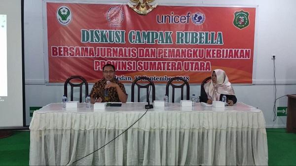 Imunisasi Masih Rendah, Provinsi Sumut Terancam KLB Measles Rubella 