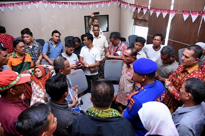 Edy Rahmayadi Ajak Dialog Seribuan Nelayan Yang Berdemo ke Kantor Gubernur Sumut