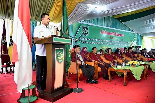Gubsu Ajak Mahasiswa Produksi Banyak Karya dan Pemikiran Produktif untuk Bangun Sumut