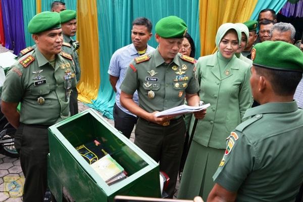 Danrem 023/KS Launching Perpustakaan Keliling Kodim 0206/Dairi