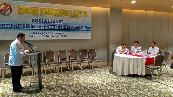 Bakamla RI Gelar Sosialisasi Sistem Pengendalian Intern Pemerintah