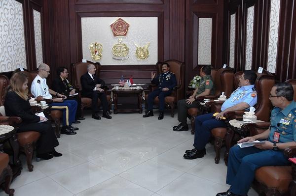 Panglima TNI Terima Kunjungan Kehormatan Dubes AS untuk Republik Indonesia