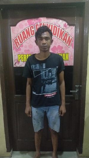 Rampas Gelang Nurul Hidayah di Jalan Sutomo, Warga Jalan Menteng Diringkus Polsek Medan Kota 