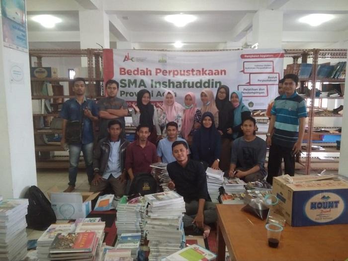 SMA Inshafuddin Banda Aceh Kembangkan Otomasi Perpustakaan