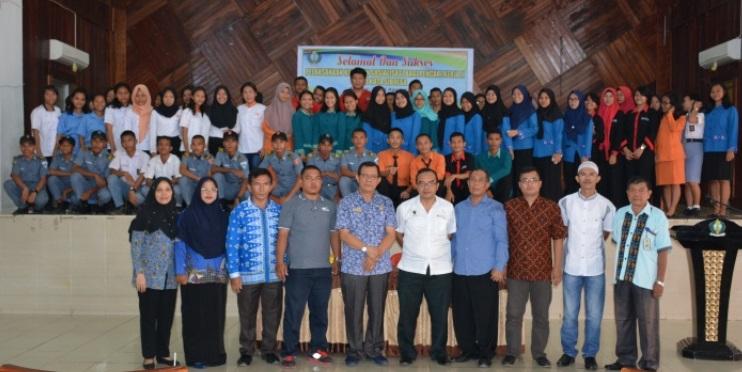 Ratusan Siswa SMK di Sibolga Ikuti Kegiatan Sosialisasi Ketenagakerjaan