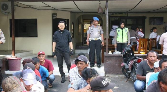 Berantas Pungli dan Premanisme, Polres Padangsidimpuan Tangkap 17 Oknum Preman