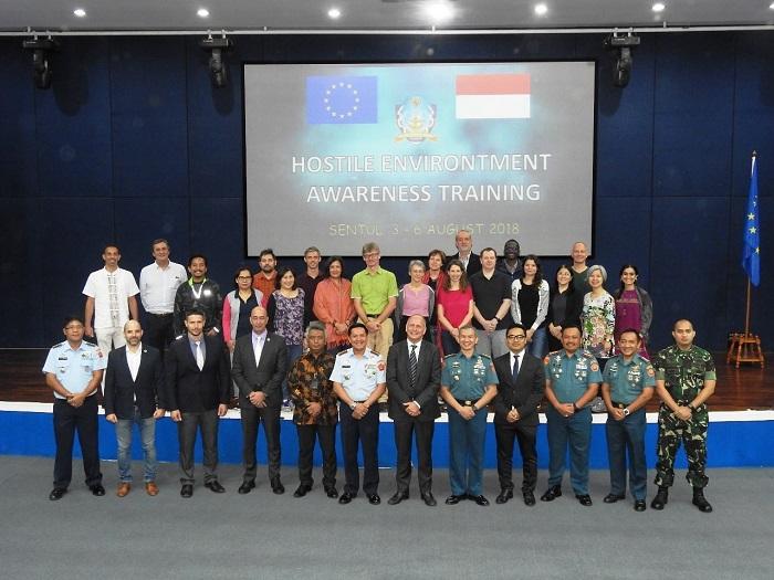 PMPP TNI Latih Diplomat Uni Eropa