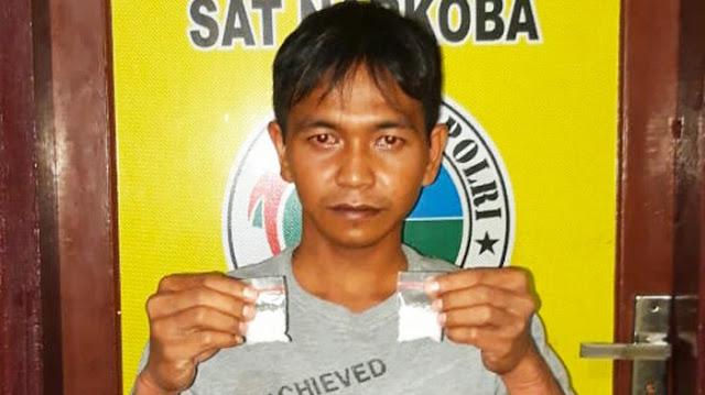 Lagi Nunggu Pelanggan, Ucok Regar Diringkus Polres Binjai 